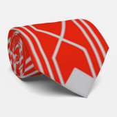 アールデコひし形と線 ネクタイ (ロール)