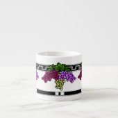 アールデコぶどう(6oz.Expresso Mag) エスプレッソカップ (正面)