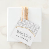 アールデコようこそバッグメッセージカード フェイバータグ (インサイチュ)