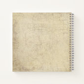 アールデコを倒す女性作品 ノートブック (裏面)