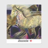 アールデコアイスランドホース シール (シート)