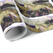 アールデコアイスランドホース ラッピングペーパー (ロールコーナー)