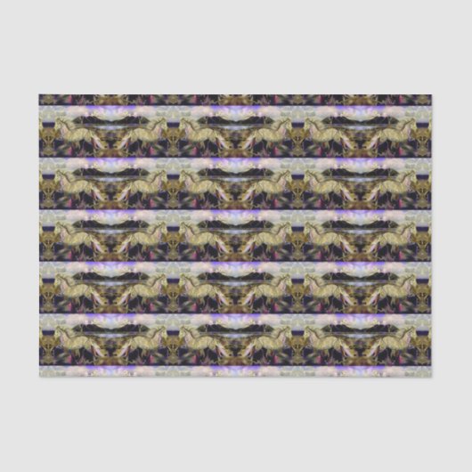 アールデコアイスランドホース 薄葉紙 (正面)