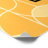 アールデコアジア美しい ポスター (角)