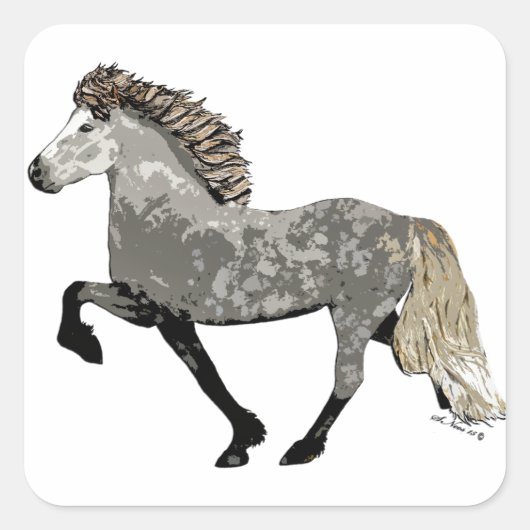 アールデコアストリッド スクエアシール (正面)