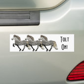 アールデコアストリッド バンパーステッカー (車上)