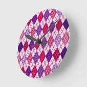 アールデコアーガイル  ラウンド壁時計 (傾斜)