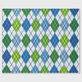 アールデコアーガイル ラッピングペーパー (フラット)