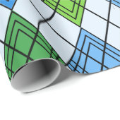 アールデコアーガイル ラッピングペーパー (ロールコーナー)