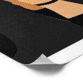 アールデコアートワークのポスター1c ポスター (角)