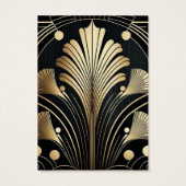 アールデコイヤリング表示カード (裏面)