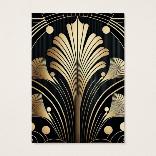 アールデコイヤリング表示カード (裏面)