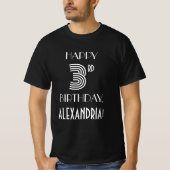 アールデコインスパイアスタイル3rd誕生日パーティーシャツ tシャツ (正面)