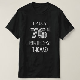 アールデコインスパイアスタイル76thバースデーパーティーシャツ tシャツ