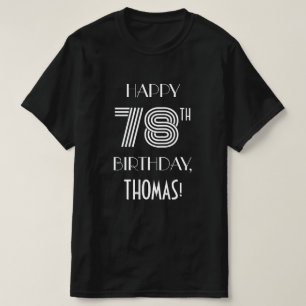 アールデコインスパイアスタイル78thバースデーパーティーシャツ tシャツ