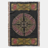 アールデコインスピレーションIブランケット スローブランケット (正面縦)