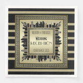 アールデコウェディングレセプションシャンパーニュ金ゴールドギャツビー (正面)