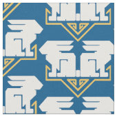 アールデコウサギ ファブリック (クローズアップ)