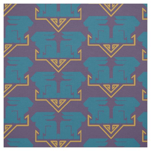 アールデコウサギ ファブリック (見本)