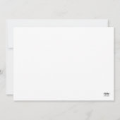 アールデコウッドカットスタイルユール（キリスト降誕祭）ロガー (裏面)