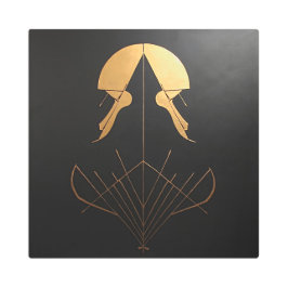 アールデコエレガンスメタルアート メタルプリント