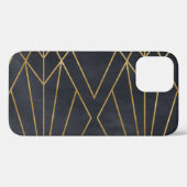 アールデコエレガンス:ジオメトリックグラマー Case-Mate iPhoneケース (裏面 (横))
