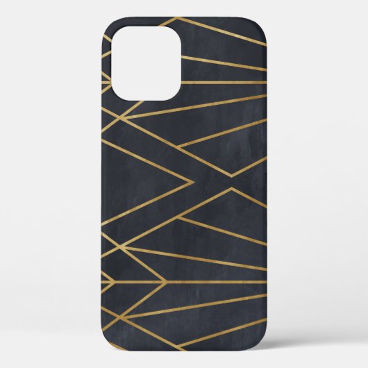 アールデコエレガンス:ジオメトリックグラマー Case-Mate iPhoneケース (裏面)