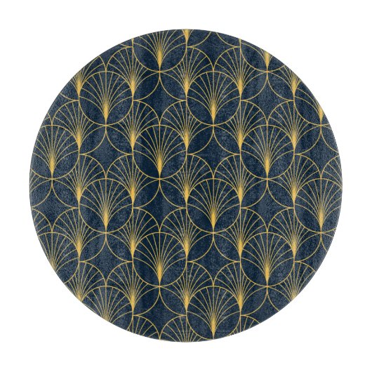 アールデコエレガンス：ファンモチーフ カッティングボード (正面)