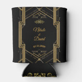 アールデコエレガントギャツビー結婚のクーラーボックス 缶クーラー (裏面)