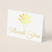 アールデコエレガント写真ありがとう 箔カード (正面)