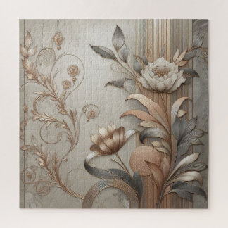 アールデコエレガント：植物学と幾何学級 ジグソーパズル