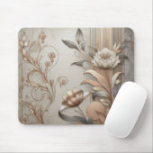 アールデコエレガント：植物学と幾何学級 マウスパッド (マウス)