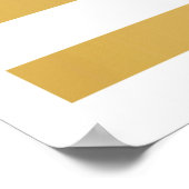 アールデコカスタマイズ可能な結婚式の受付 ポスター (角)