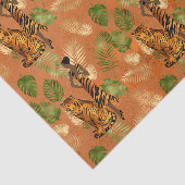 アールデコカッパーグリーン金ゴールドタイガーレディ  薄葉紙 (詳細)