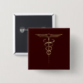 アールデコカドゥセウス 缶バッジ (正面&裏面)