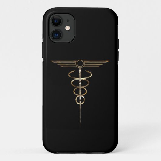 アールデコカドゥセウス Case-Mate iPhoneケース (裏面)