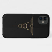 アールデコカドゥセウス Case-Mate iPhoneケース (裏面(横))