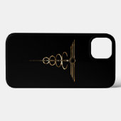 アールデコカドゥセウス Case-Mate iPhoneケース (裏面 (横))