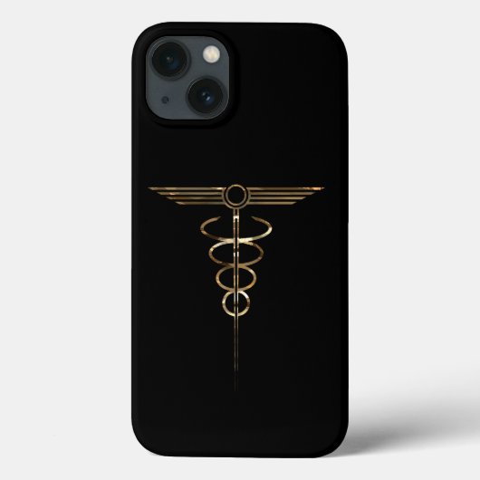 アールデコカドゥセウス Case-Mate iPhoneケース (裏面)