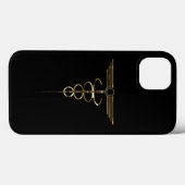 アールデコカドゥセウス Case-Mate iPhoneケース (裏面 (横))