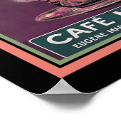 アールデコカフェマーティンコーヒーアド ポスター (角)