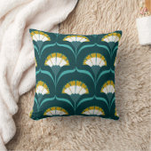 アールデコカーネーション クッション (ブランケット)