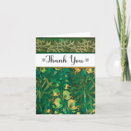 アールデコガーデンサンキューノート サンキューカード