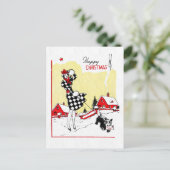 アールデコガールとスコティドッグ シーズンポストカード (スタンド正面)