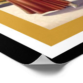 アールデコガールポスター ポスター (角)