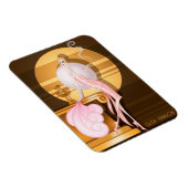 "アールデコガール"プレミアムフレックスマグネットby Glen Hanson マグネット (右側)