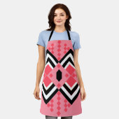 アールデコキインスパイアルト エプロン (着用した状態)