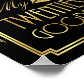 アールデコキスをするマイ20代さよならプリント ポスター (角)