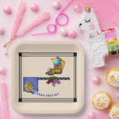 アールデコキッチンビストロパーソナライズされた ペーパープレート (パーティー)