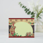 アールデコキャンドル シーズンポストカード (スタンド正面)